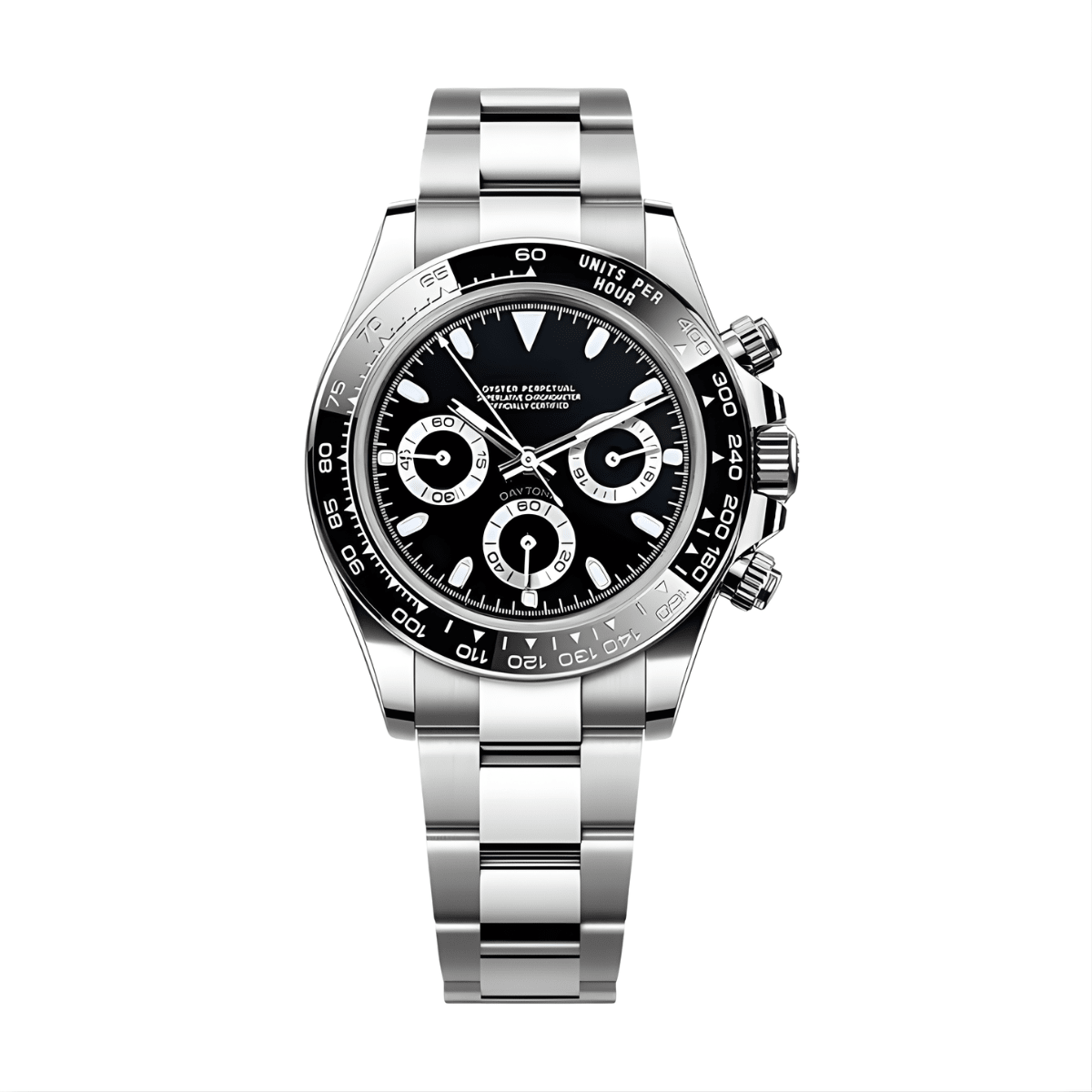 Chronex Day Black Chronograph