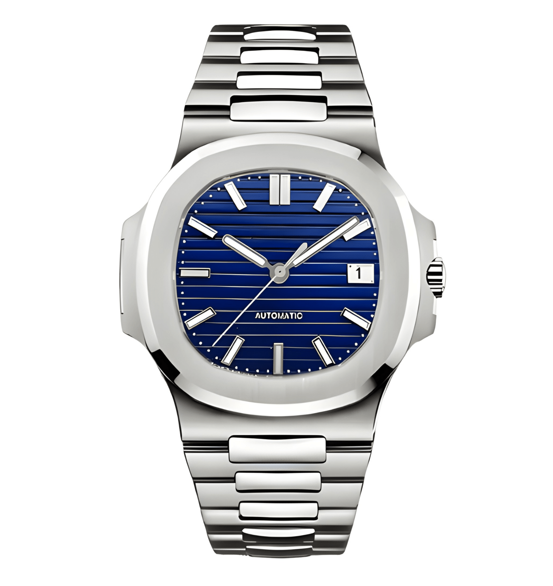 Nautiko Royal Blue Nautilus Seiko Mod Premium Automatic NH38 Movement Sapphire