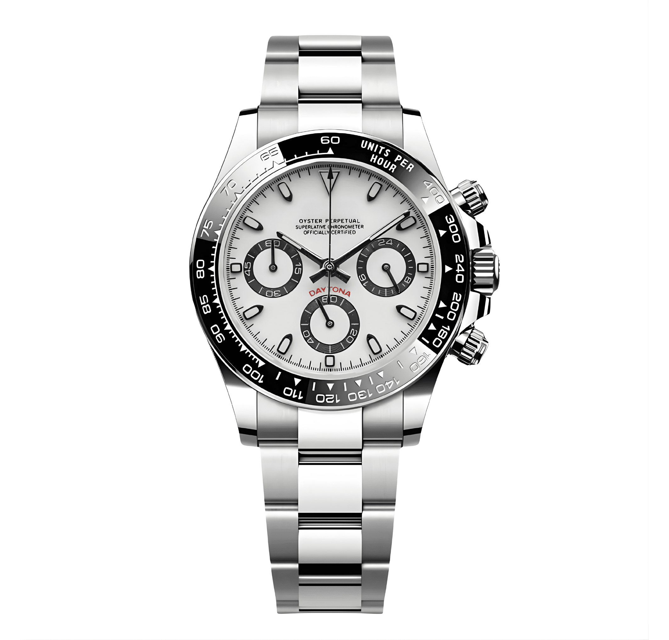 Seitona Daytona Seiko Mod Premium QuartzVK63 Sapphire Glass