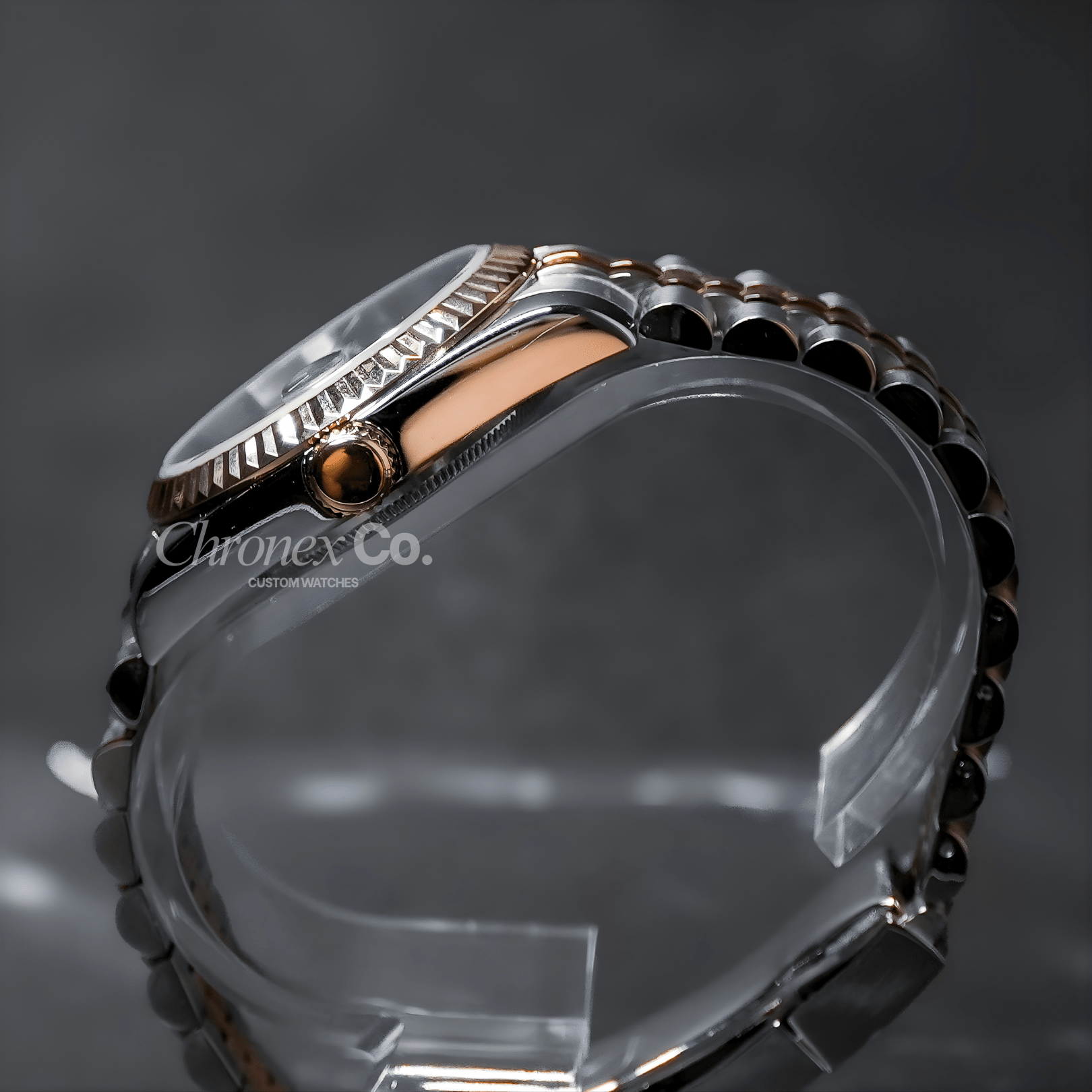 Datejust Chocolate Gem Rose Gold Seiko Datejust Mod Luxury Watch Old Money