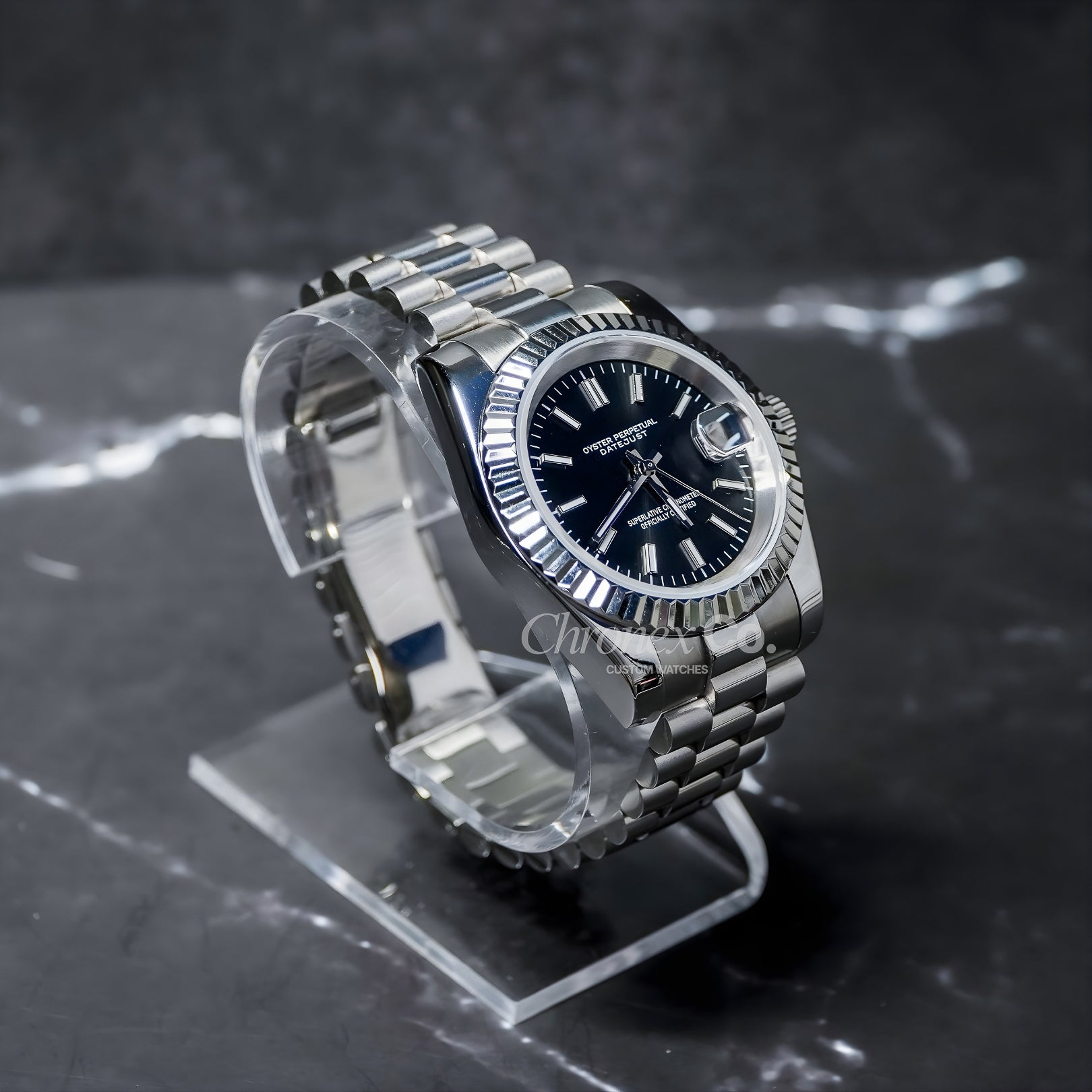 Chronex Date Classic Black