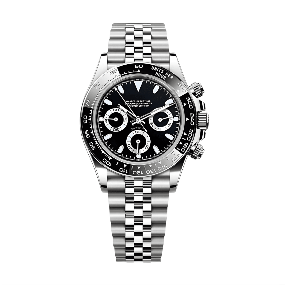 Chronex Day Black Chronograph