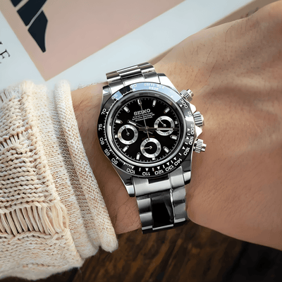 Chronex Day Black Chronograph