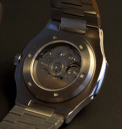 Chronex Naut Open Heart Black