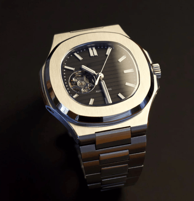 Chronex Naut Open Heart Black