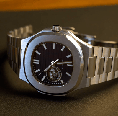 Chronex Naut Open Heart Black